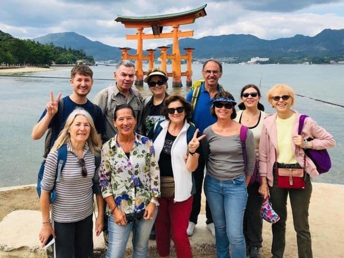 Floating Torii group picture