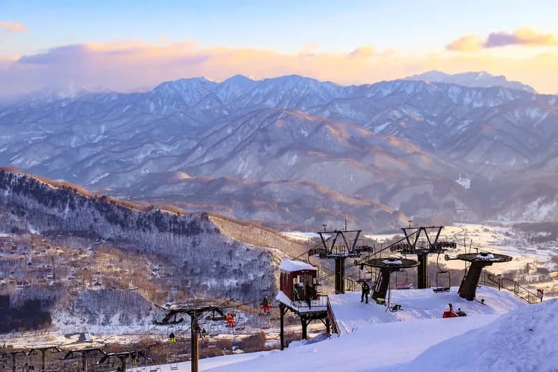 Hakuba japanische alpen